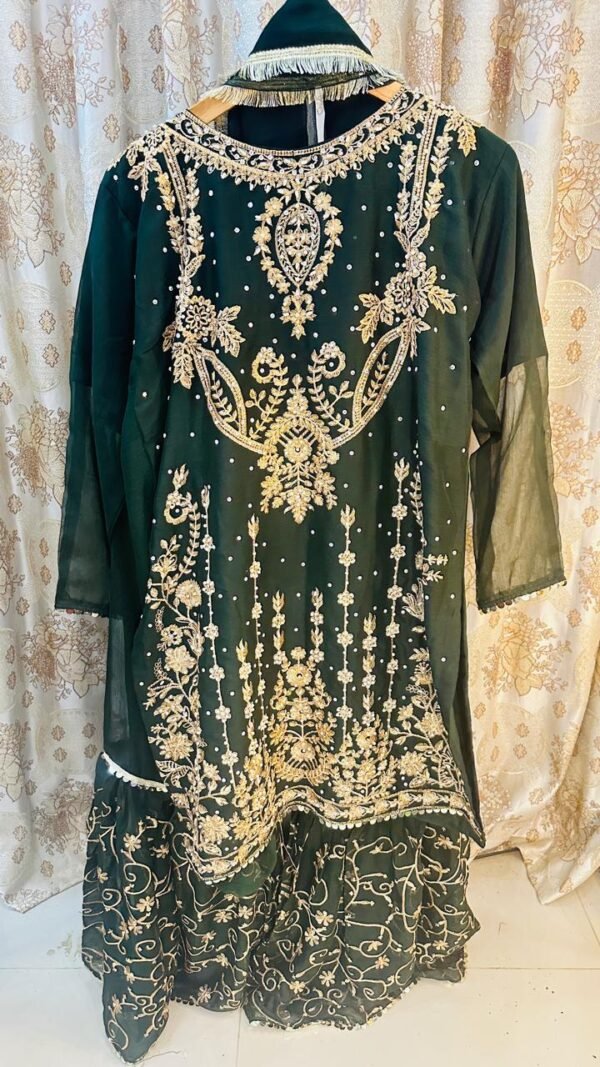 embroidery gharara