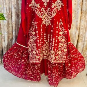 embroidery gharara