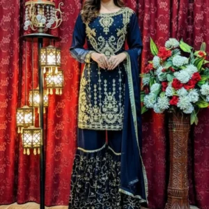 embroidery gharra | new look style & machine embroidery | sequence work | wedding & party wear