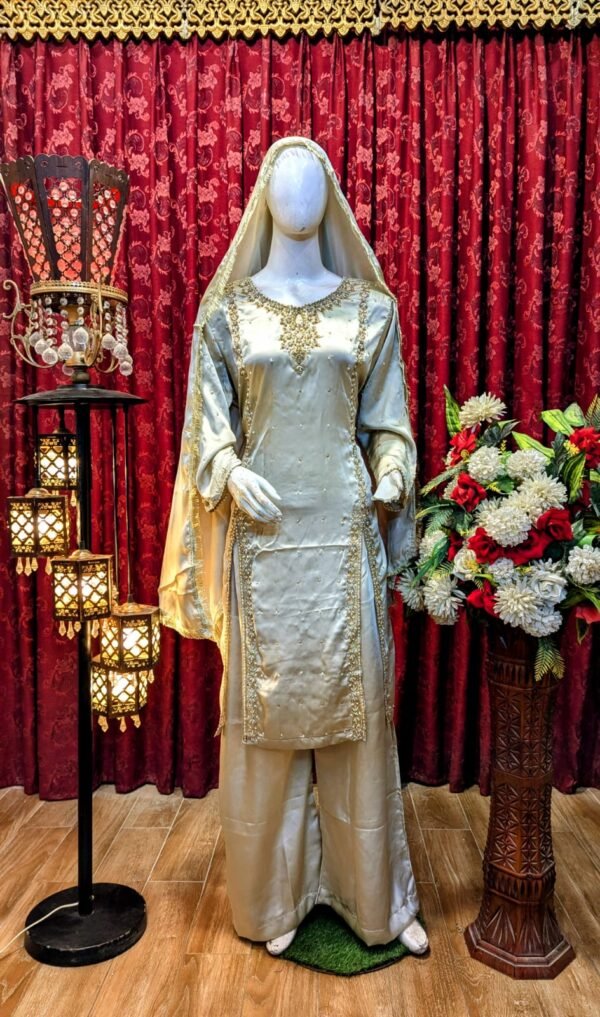 silk shirt cutwork stitching front open style long shirt hand embroidery sale bhabhis boutique