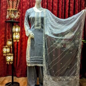 heavy duppta | new look | dlitter dori work & fancy duppta | new party wear suit