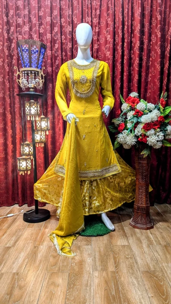 hand work & long shirt | style patola | banarasi plazo | new arrival | new design | hand embroidery