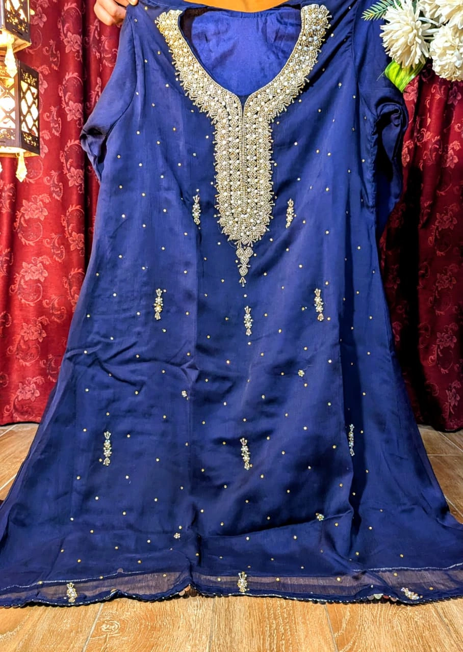 fancy gala new style | hand work | new frock wedding & engagement | party wear suit