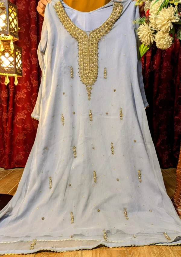 fancy gala new style | hand work | new frock wedding & engagement | party wear suit