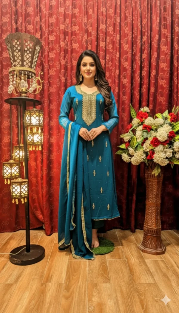 fancy gala new style | hand work | new frock wedding & engagement | party wear suit