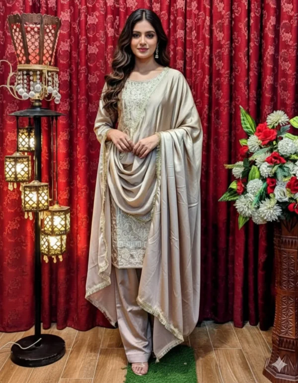 silk long shirt style | hand work & machine embroidery | sequence work | new style long shirt