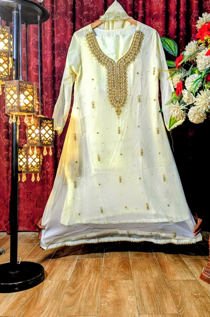 fancy gala new style | hand work | new frock wedding & engagement | party wear suit