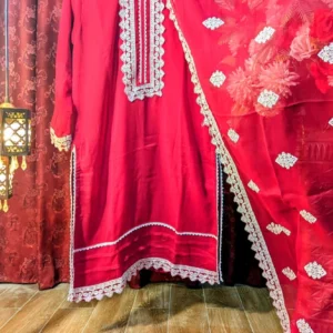 dupatta fancy & glitter dori work | long shirt fancy dupatta