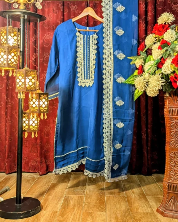 dupatta fancy & glitter dori work | long shirt fancy dupatta