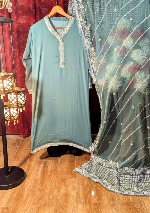 heavy duppta | new look | glitter dori work & fancy duppta | new party wear suit