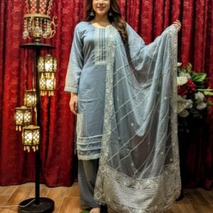 heavy duppta | new look | glitter dori work & fancy duppta | new party wear suit