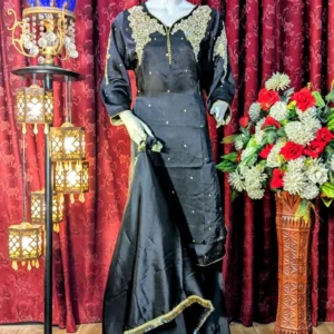 haina print | palzo style | shot shirt & new arrival | hand work | pearl duppta | fancy palzo style (copy)