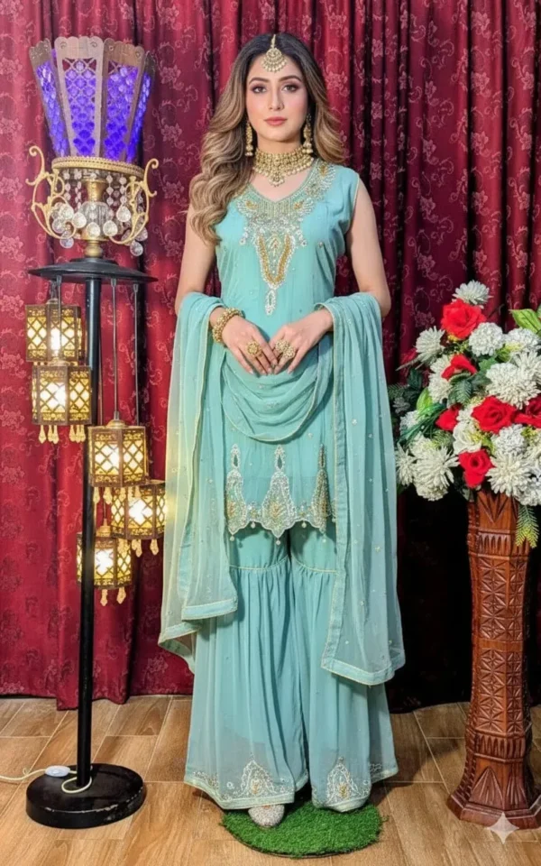 front open | style long | shirt style fancy | long shirt & new arrival | party wear suit (copy)