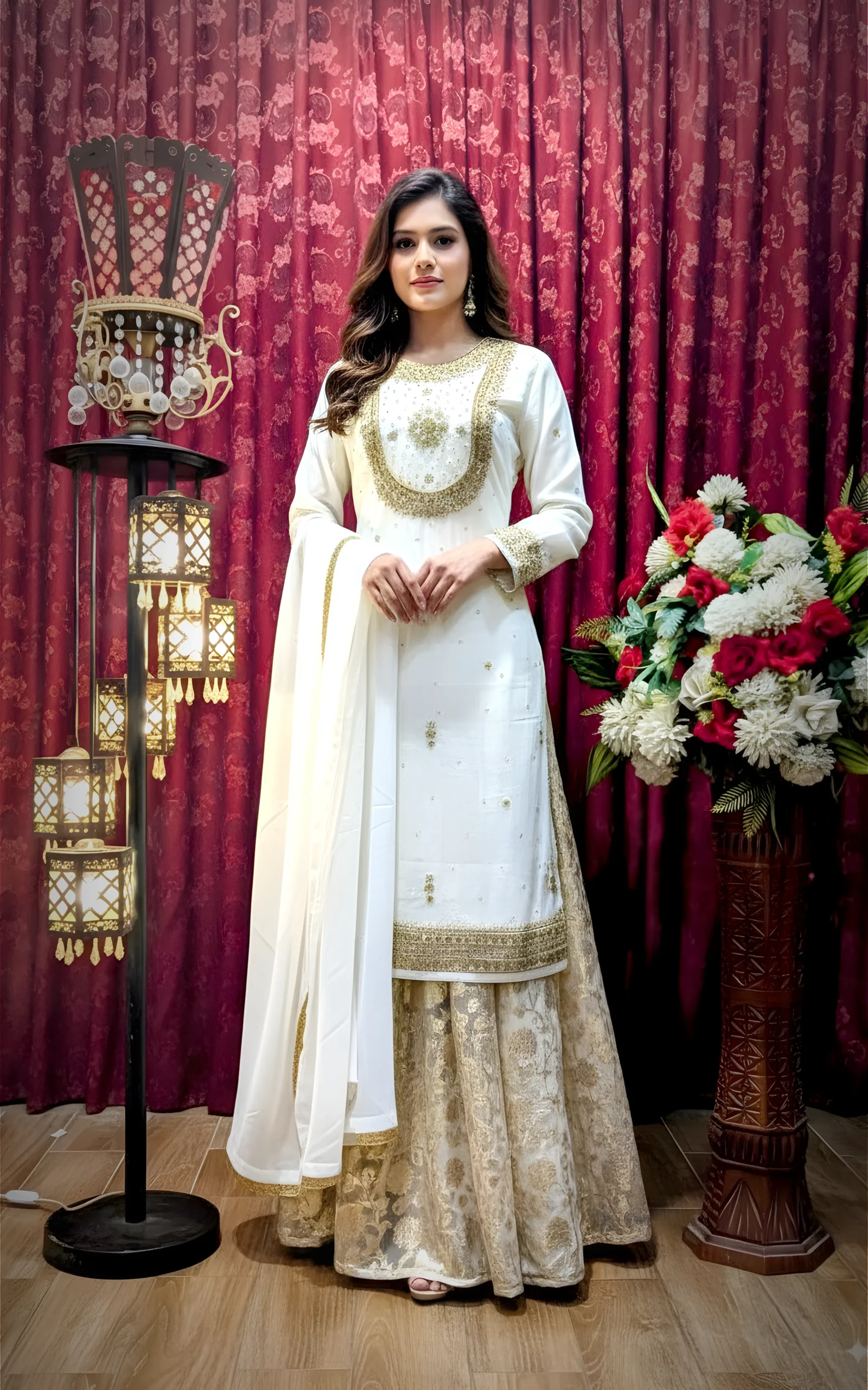 hand work & long shirt | style patola | banarasi plazo | new arrival | new design | hand embroidery